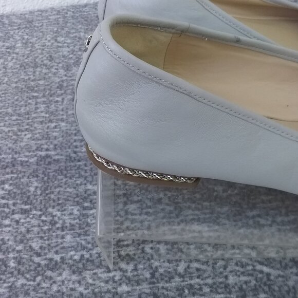 Sam Edelman Shoes Women's 9 Gray High Quality Flats Preppy Classic Chic Ballet - Picture 3 of 9